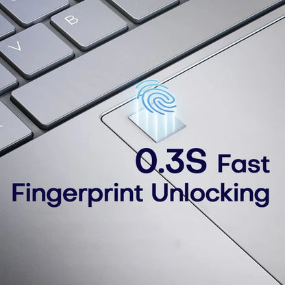 15.6 inch Laptop Computer intel Pentium 7505 Dual Core Laptops Windows 11 Pro Portable PC Gamer Notebook with Fingerprint Unlock