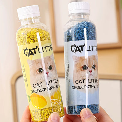 A Bottle of Cat Litter Deodorizing Beads - Make Your Home Smell Comfortable and Remove Odors