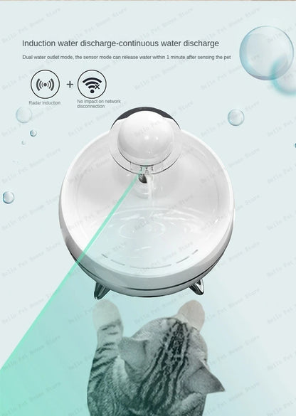 Pet Smart Water Feeder Equipment Universal Smart Water Feeder for Cats and Dogs Can Be Controlled Remotely By APP