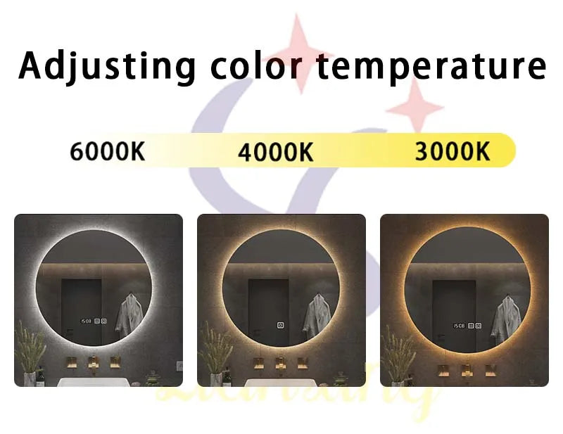 smart switch touch  Strip light controller  smart with anti fog LED dimmable smart  24W led driver switch mirror touch