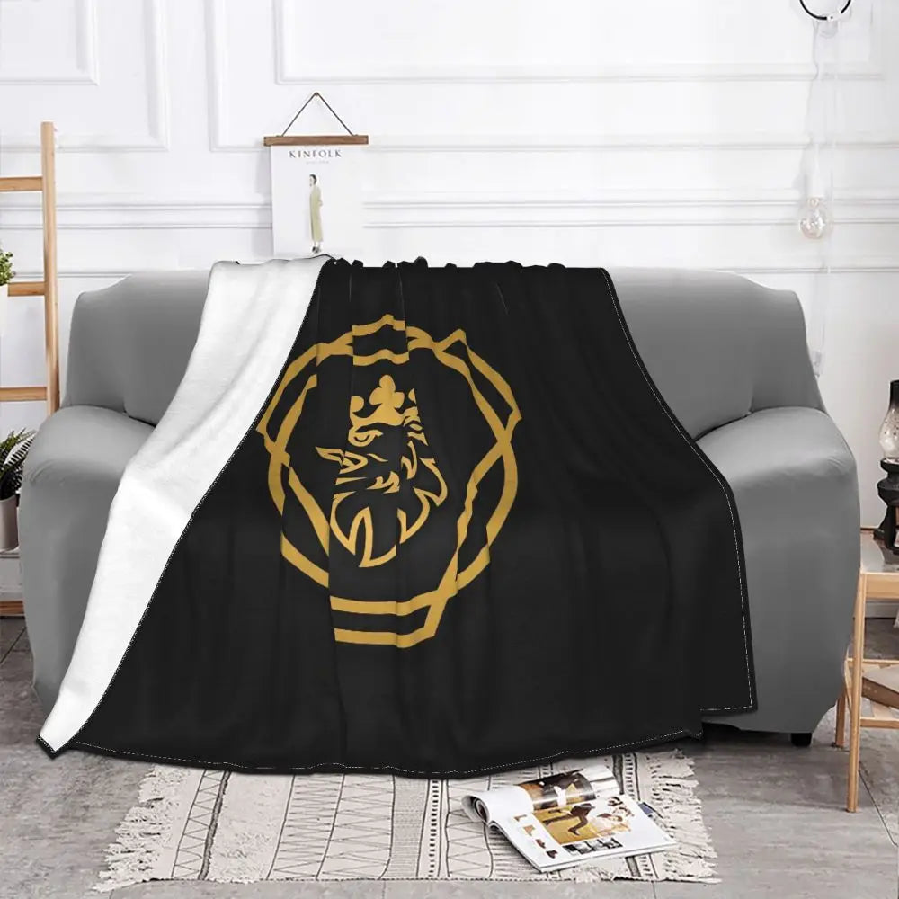 Sweden Saabs Scanias Blankets Fleece Winter Portable Lightweight Thin Throw Blanket for Bedding Travel Bedspread