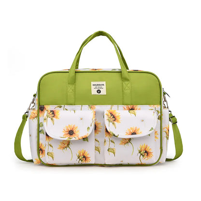 Diaper Pad Changing Bag Mother and Baby Bag Shoulder New Bag Going Out with Baby Light Bag Horizontal Hand-held Tote Bag