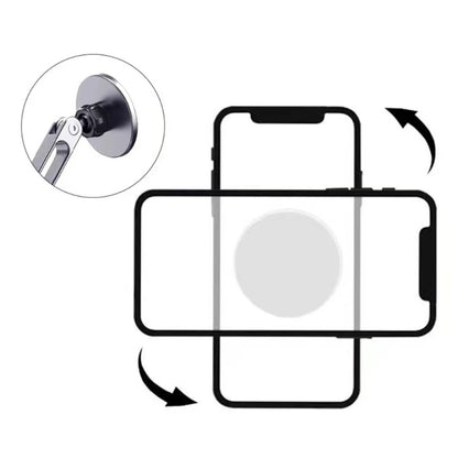 Magnetic Phone Holder for Car Mount Magnets Phone Holder Mount Hands Free Phone Holder Mount for Phone 12/13/14/15