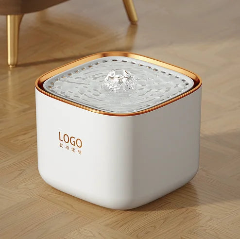 Automatic Cat Water Fountain, Large Capacity, Electric Fountain for Cats, Mute Pump, Drinking Dispenser, 3L