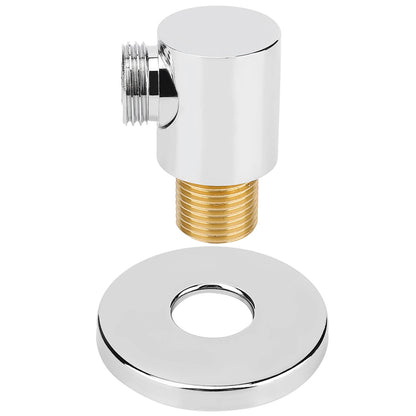 Bathroom Accessories Household Copper Wall Mounted Shower Hose Connector Wall Elbow Bathroom Accessories G1/2in Shower Connector