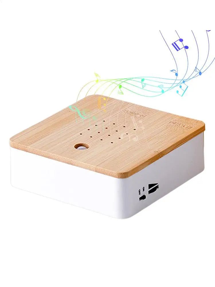 Bird Singing Speaker Versatile Smart Noise Machine Motion Sensor Singing Bird Box Smart Animal Noise Machine For Bedroom