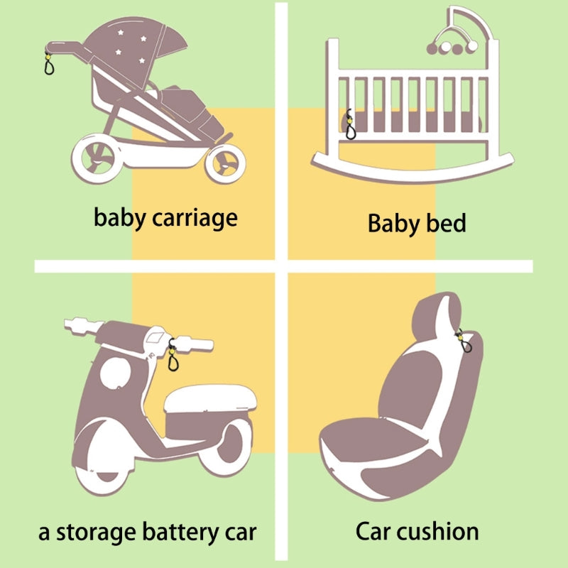 Baby Stroller Hooks Clip or Hanging Diaper Bag Universal Hooks Accessories Dropshipping