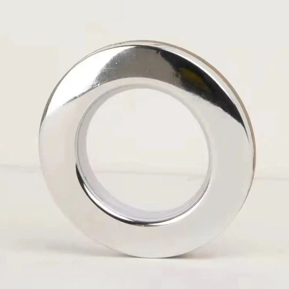 Plastic Curtain Eyelet Ring Curtain Grommet Top Mute Hanging Curtain Ring for Bathroom Living room Home Decor Curtain Accessory