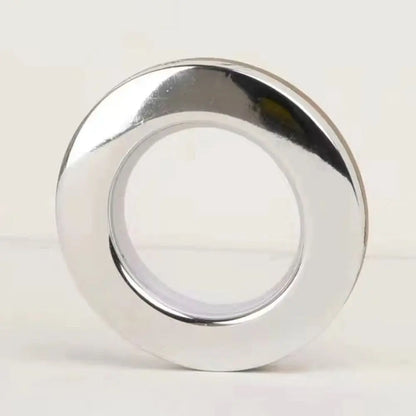 Plastic Curtain Eyelet Ring Curtain Grommet Top Mute Hanging Curtain Ring for Bathroom Living room Home Decor Curtain Accessory