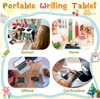 LCD Writing Tablet Doodle Board,8.5 inch Colorful Drawing Pad, Electronic Drawing Tablet, Drawing Pads, Travel Gifts for Kids
