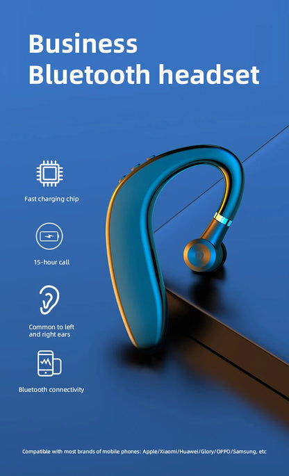 Wiereless5.0 Bluetooth Headset HandsFree Wireless Business Headset Driver Call Sports Headset for Huawei Xiao