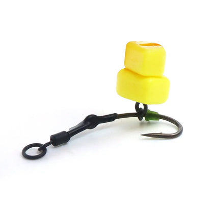 15pcs Carp Fishing Bait Corn Method Feeder Fishing Boilie Double Corn Bait For Carp Coarse Hair Rig Fishing Accessories Tackle