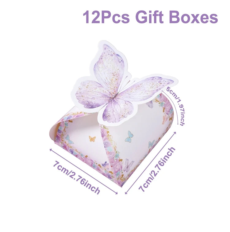 Butterfly Party Snack Tray Butterfly Birthday Party Decoration Kids Girls Birthday Party Supplies Baby Shower Party Decoration