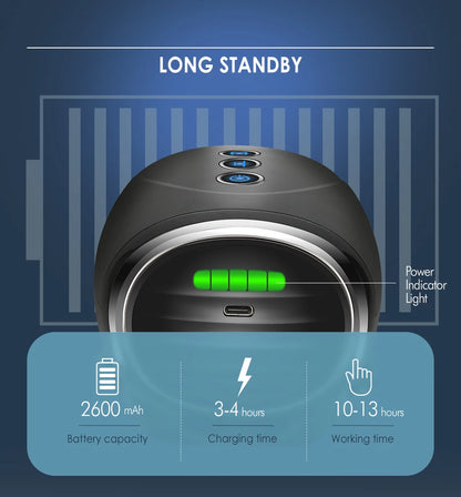 NEW!!! HOTSALE  Cordless Handheld Massager Barber Use,WMARK NG-SM001 Barber Massager Handheld,  2600MAH