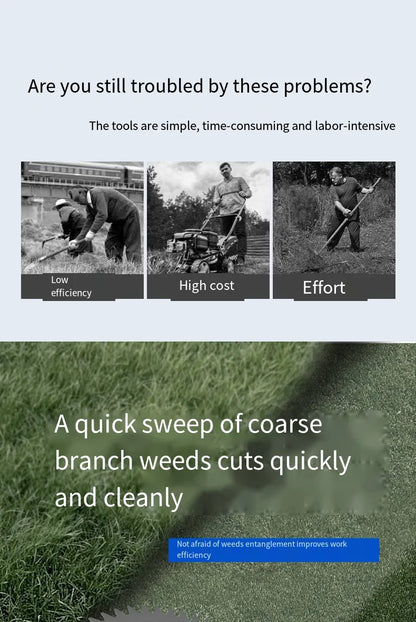 Multifunctional Lithium Battery Lawn Mower For Courtyard, Household Cordless Electric Lawn Mower, Portable Garden Lawn Mower