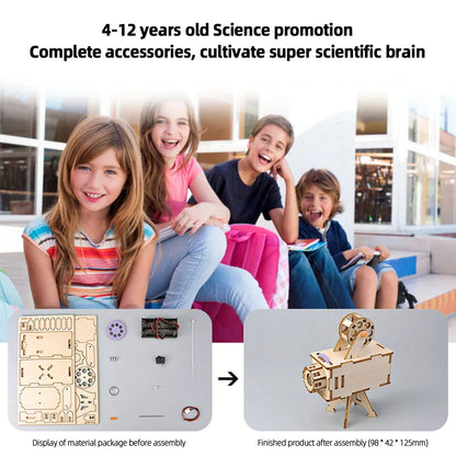 DIY Projector DIY Science Experiment Kit & Education Model Toy Physics Science Toys For Children Gift Toy Project