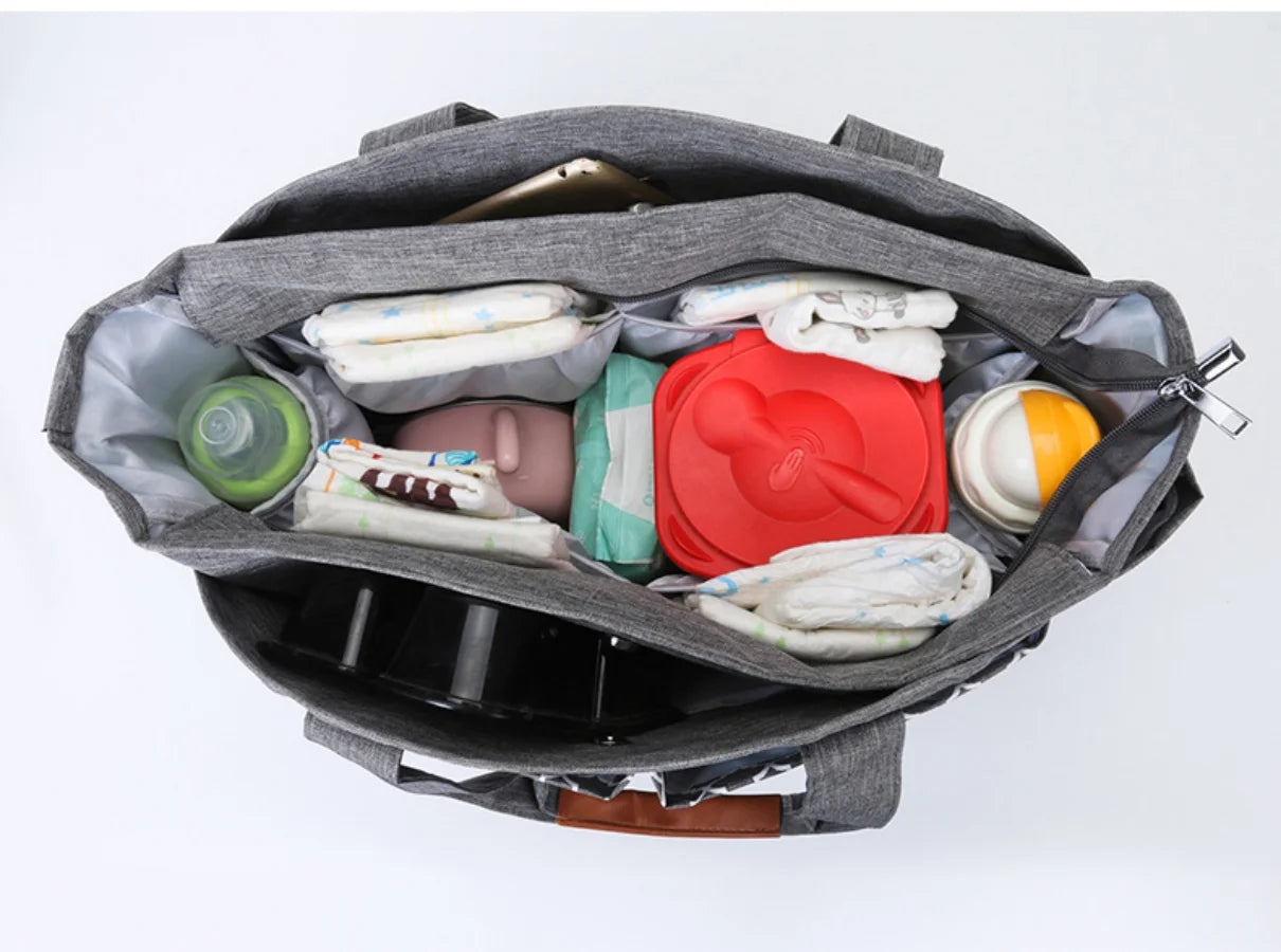 Large Capacity Mommy Bag for Women Totes Baby Diaper Nappy Bags Shoulder Nappy Ladies Maternity Shopping Bags