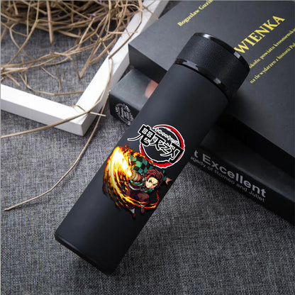 Anime Demon Slayer Kimetsu Vacuum Cup 304 Stainless Steel Thermos Vacuum Flask Water Bottle Gift