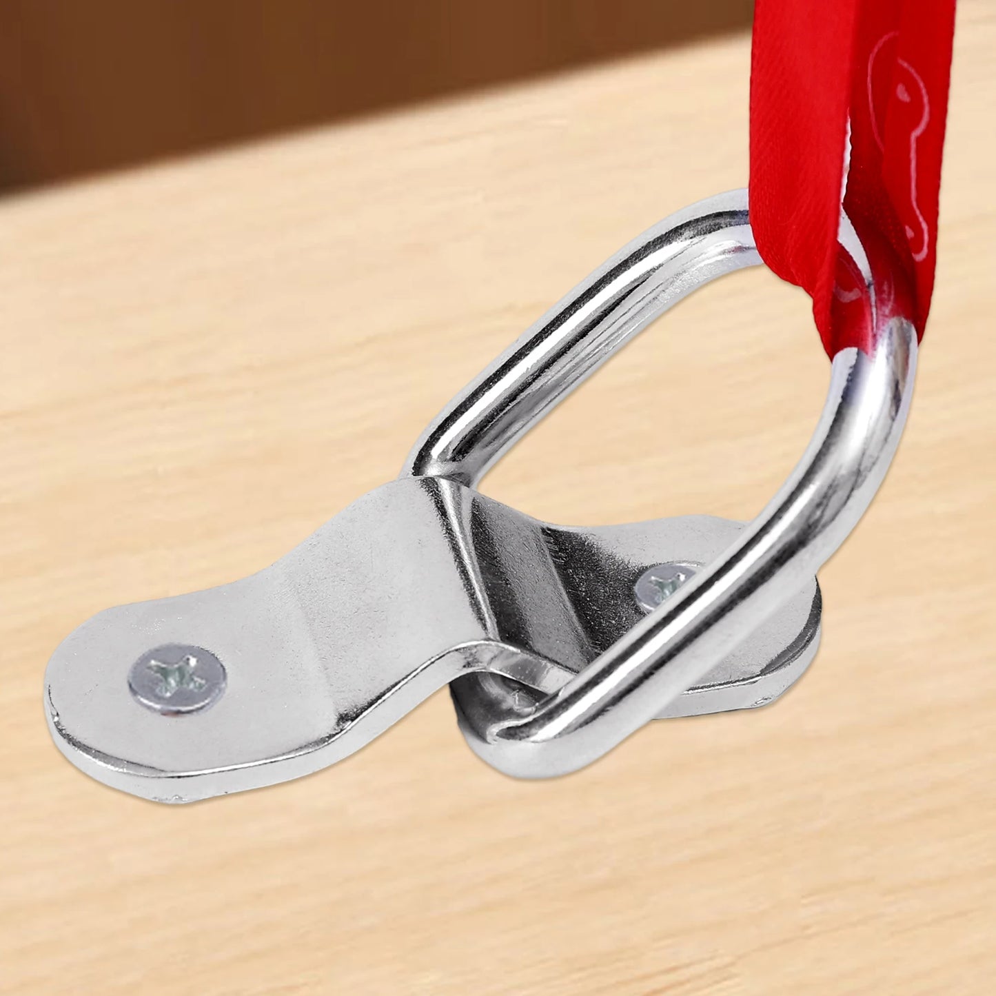 D Ring Tie Down Anchor Hook for Cargo Securing on Car Trucks Trailers Heavy Duty Metal Pull Ring Easy Surface Mount Fixing Point