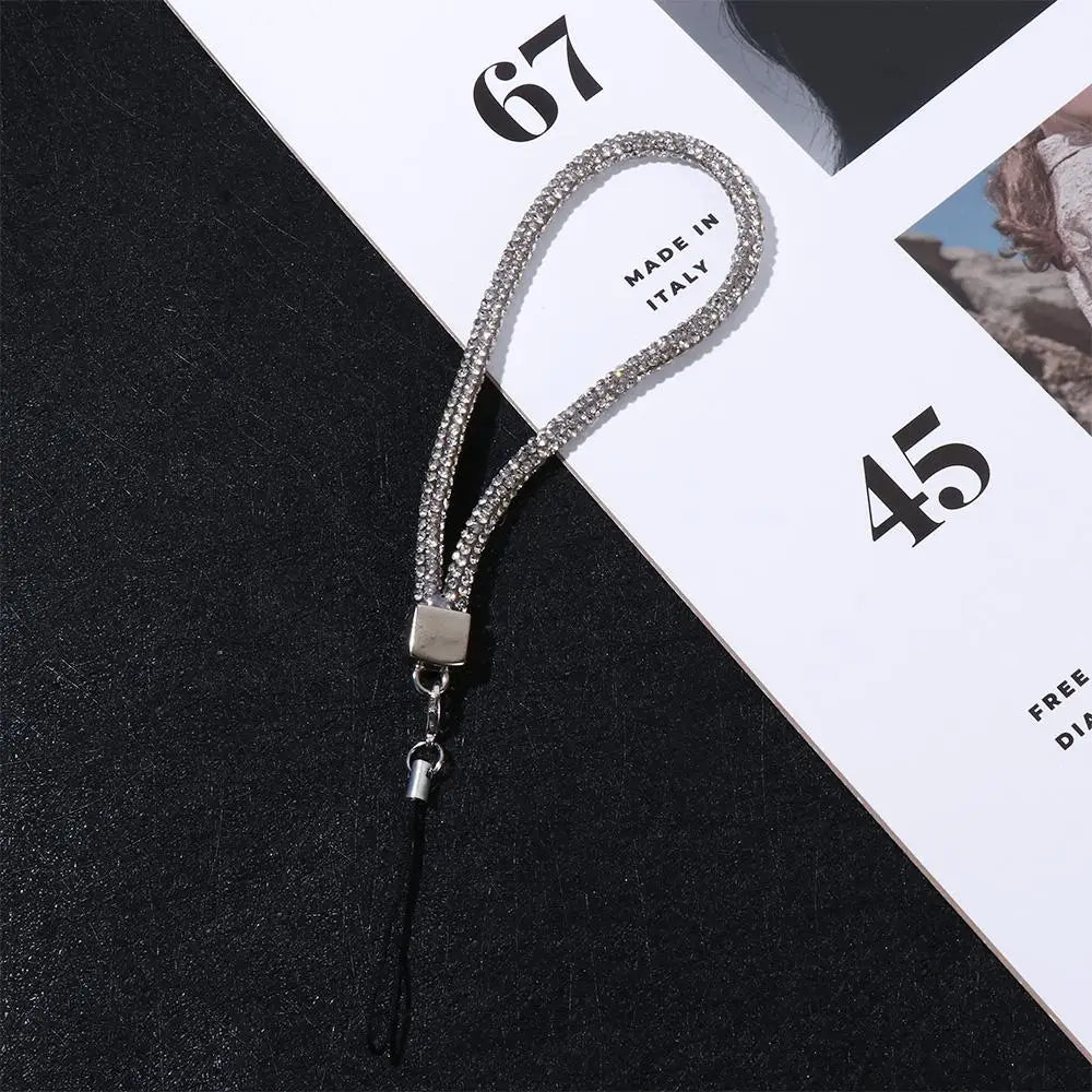 Fashion Mobile Phone Strap Women's Short Phone Charm Anti-lost Lanyard Mobile Phone Lanyard Phone Wrist Chain Cellphone Chain