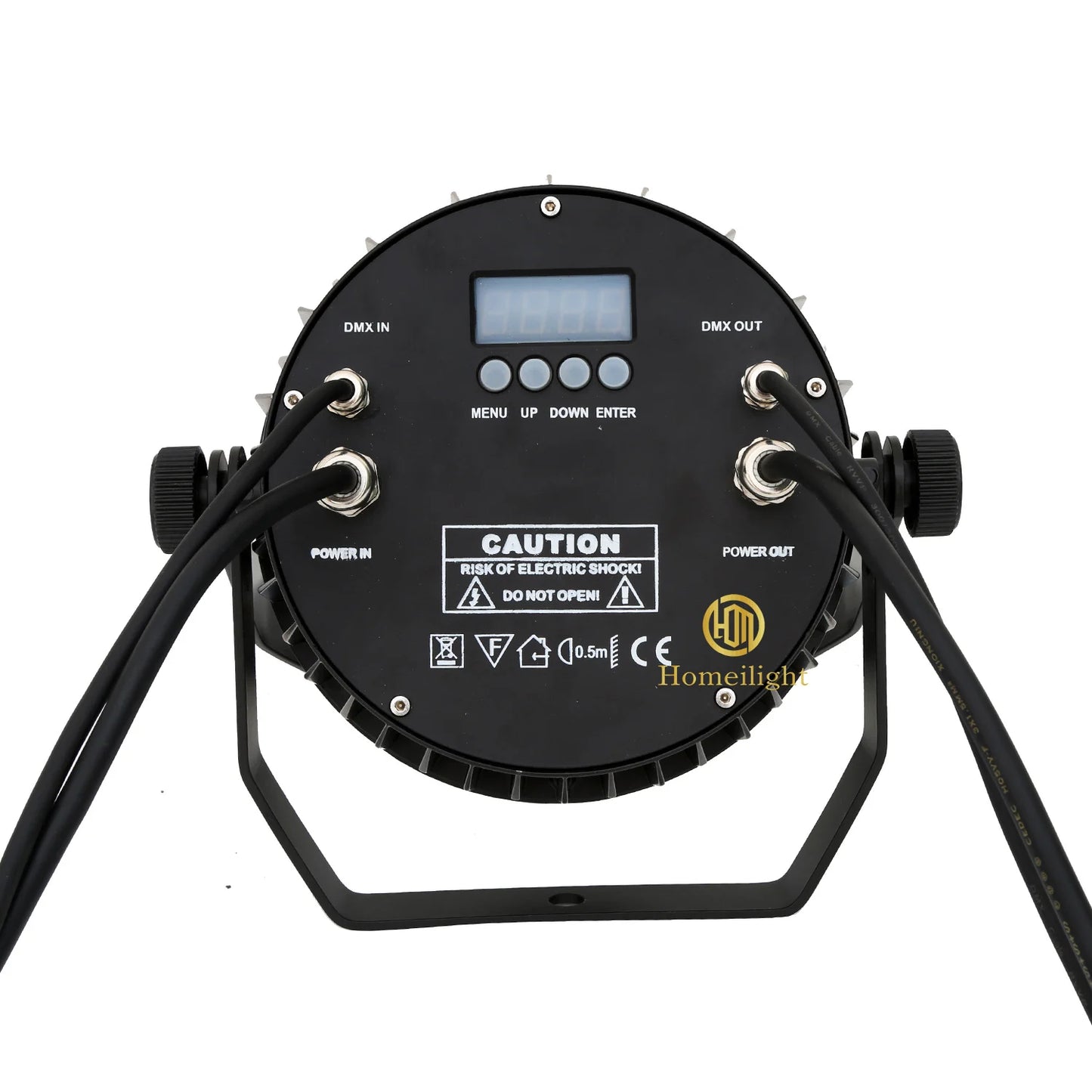 LED Par Can Wash ,Par Light ,Up Lights 18*18W RGBWAUV 6 in 1 LED Flat Luces Par Light  for Wedding ,Party ,DJ