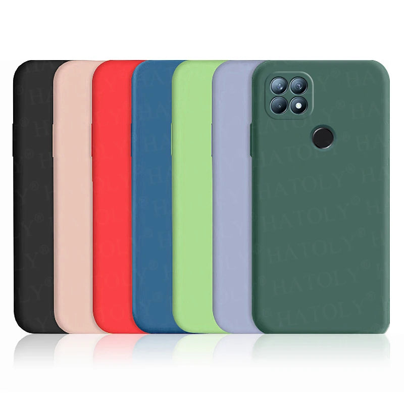 For Realme C21 Case Realme C21 C21Y C25Y C25 C25S C30S C30 C31 C33 C35 C55 Liquid Silicone TPU Shockproof Bumper Phone Cover
