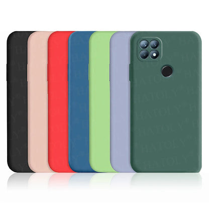 For Realme C21 Case Realme C21 C21Y C25Y C25 C25S C30S C30 C31 C33 C35 C55 Liquid Silicone TPU Shockproof Bumper Phone Cover