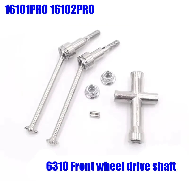 SG116PRO SG116MAX 16101 PRO 16102 PRO SCY RC Automotive 1:16 Brushless Car Blue Upgraded metal spare parts/Original spare parts