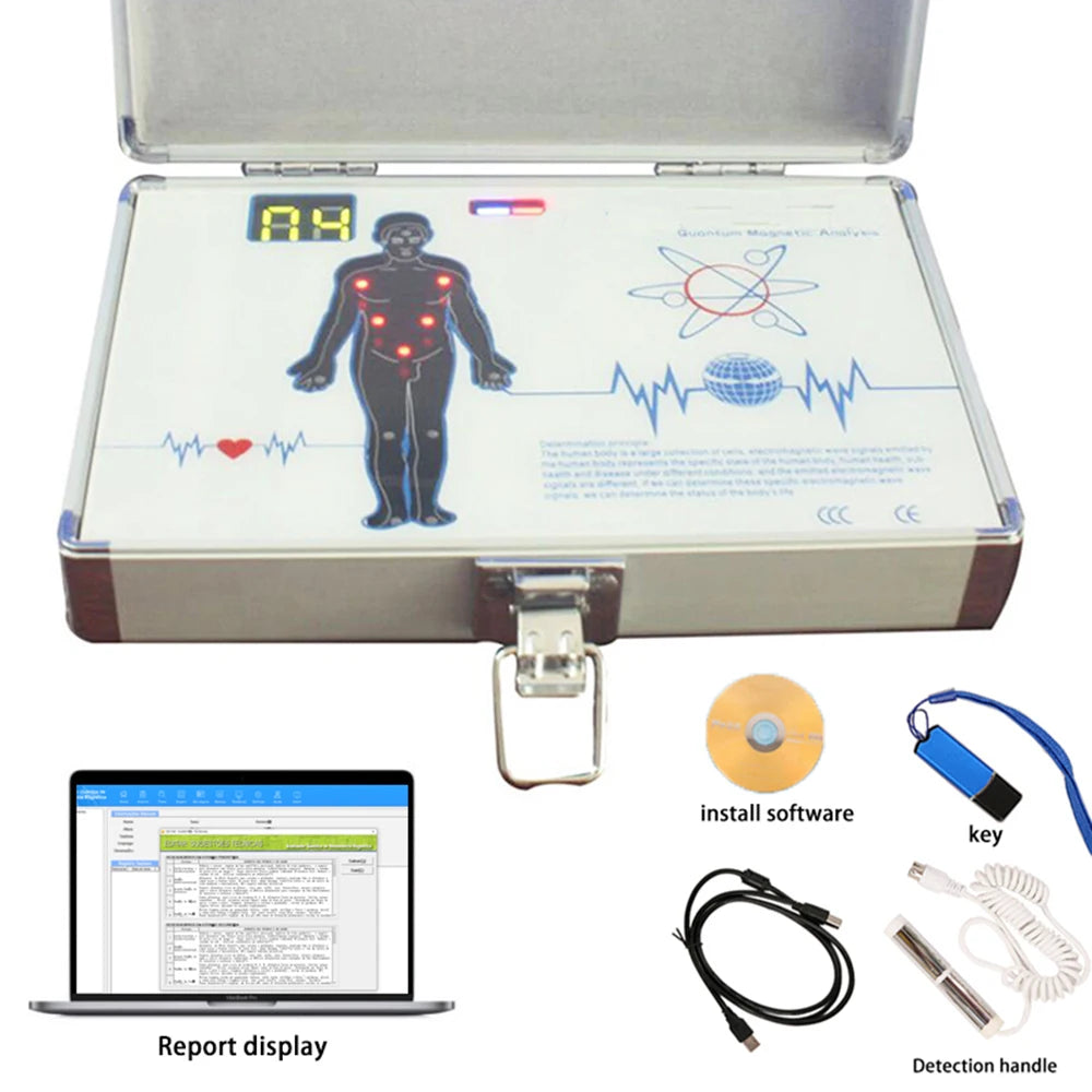 6G Quantum Resonance Magnetic Analyzer Health Analyzer Health Diagnosis Machine Multiple Languages