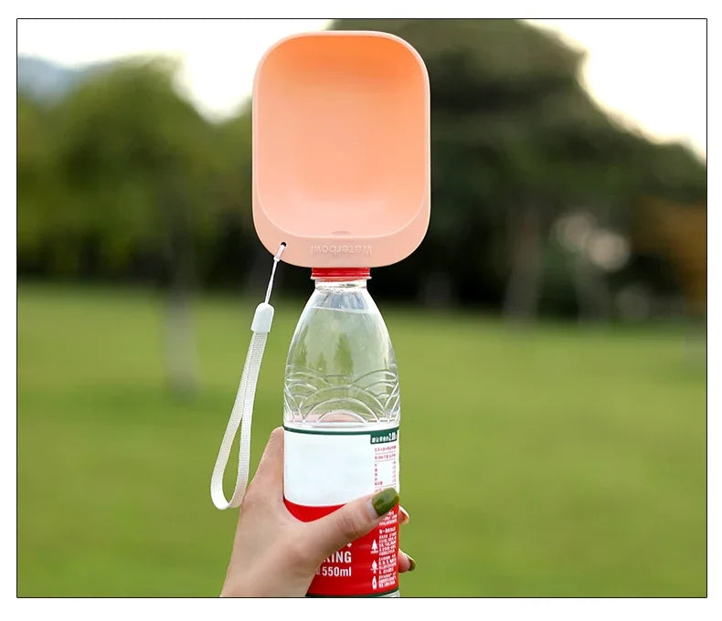 Dog Travel Water Bottle Portable Pet Dog Water Bottle Drinking Water Feeder for Dog Cat Outdoor Water Bowl Bottle Pet Supplies