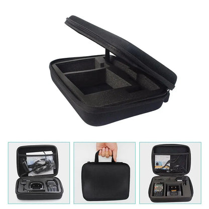 Case Suitcase Travel Accessories Walkie Talkies Storage Kit Black Handy Radio