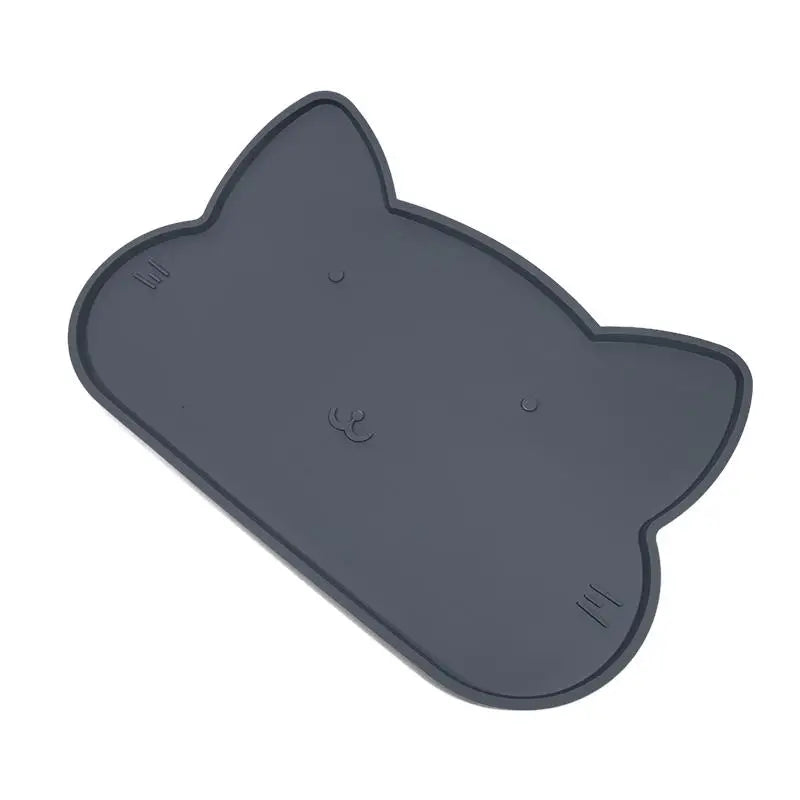 Silicone Pet Feeding Dog Cat Bowl Food Mat Non-Stick Waterproof Pet Food Feeding Pad Puppy Feeder Tray Water Cushion Placemat