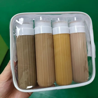 90ML Travel Bottle Set Refillable Lotion Shampoo Shower Gel Tube Bottling Cosmetic Empty Liquid Leak Proof Container Accessories