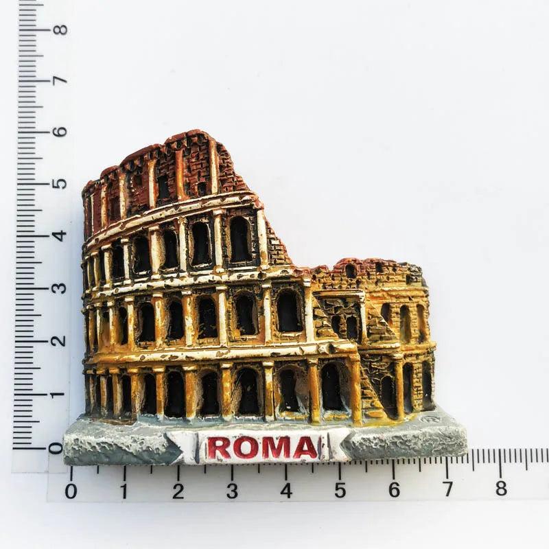 Italie Fridge Magnets Italy Rome Sicilia Siena Florence Colosseo Tourism Refrigerator Magnets Souvenir Home Kitchen Decoration
