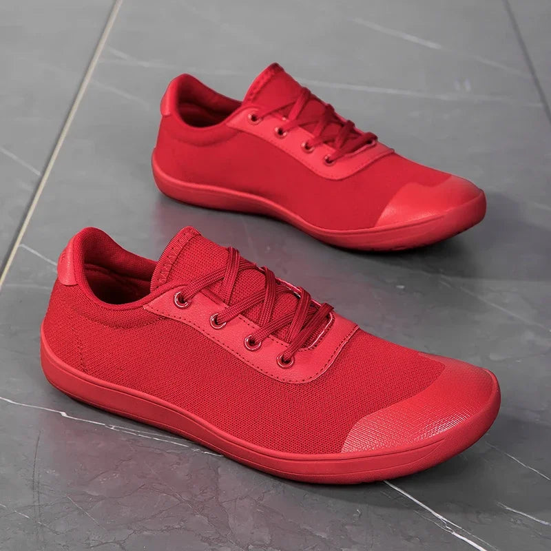 Sneakers for Men New Wide Barefoot Sneaker Fashion Flats Soft Zero Drop Sole Wider Toe Light Weight Fashion Shoes Plus Size