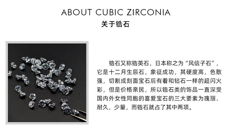 Fashion necklace accessories women's earring Jewelry sets bride's wedding zircon water drop girls earrings for women jewellery