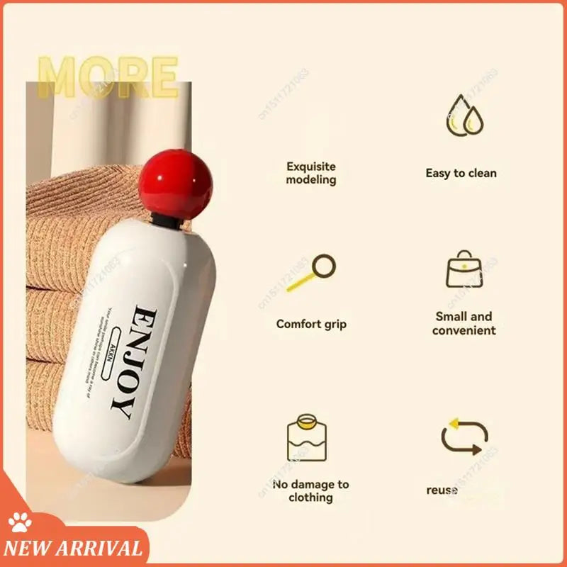 Emption!Light Luxury Washable Lint Remover Drum, Dual-Purpose For Cleaning Clothes And Hair