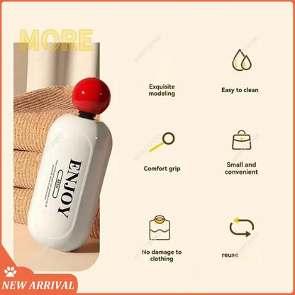 Emption!Light Luxury Washable Lint Remover Drum, Dual-Purpose For Cleaning Clothes And Hair