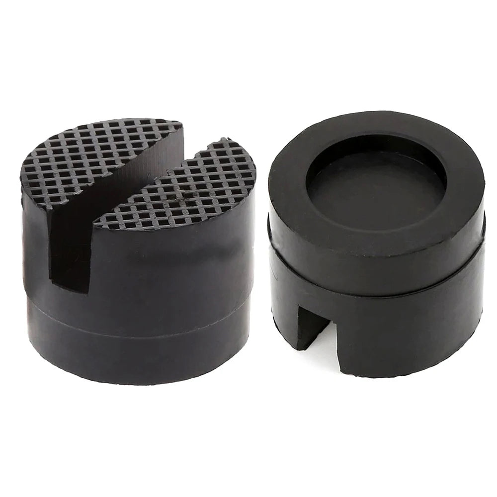 Car Lift Jack Stand Rubber Pads Frame Protector Adapter Floor Slotted Lexus Subaru Fiat Universal Automotive Repair Tool Parts