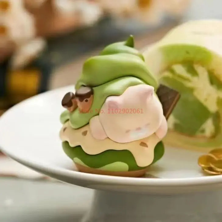 Spot FEMI afternoon tea dessert series tide play blind box hand set up hazelnut milk tea girl birthday gift