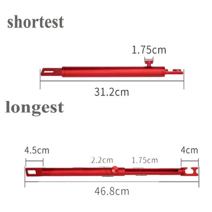 Installing Doors Door Fixing Bracket Adjustable Support Rod As Shown In The Picture Aluminum Alloy Material Easy Handling Tool
