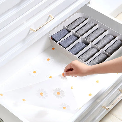 Reusable Shelf Liners Dustproof Pads EVA Cabinet Mat Dustproof and Non-slip Drawer Mat Waterproof Moisture-proof Drawer Mats