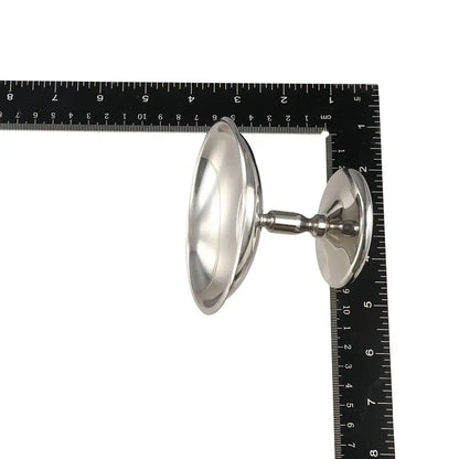 Containerss Stainless Steel Ice Cream Cup Multi-Function Silver Snacks Storage Cup Fashion Tall Fruit Bowl Party Bar