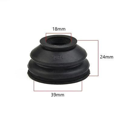 2Pcs Car Suspension Steering Ball Joint Dust Boot Covers Rubber Track Rod End And Ball Joint Boots Suspension Parts