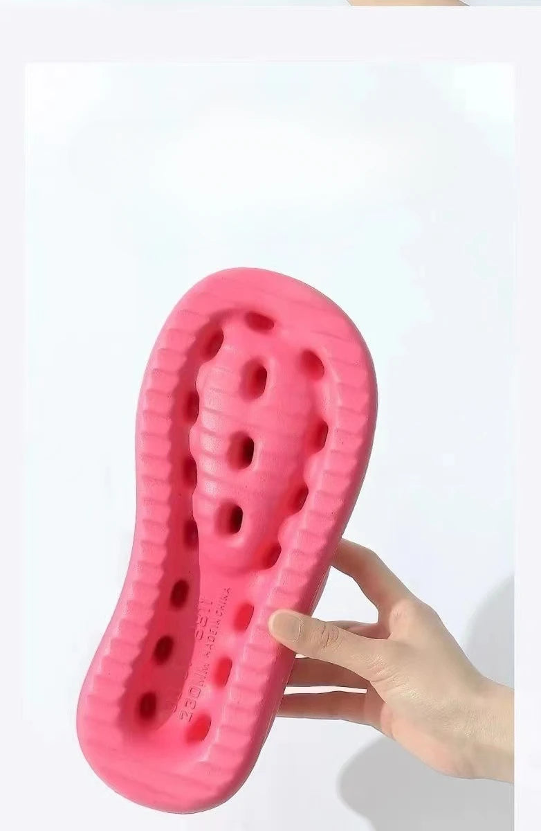 Thick Bottom Flip-flops Summer Fashion Women Slippers Soft Bottom Increase Anti-slip Anti-odor Beach Slippers Zapatos De Mujer