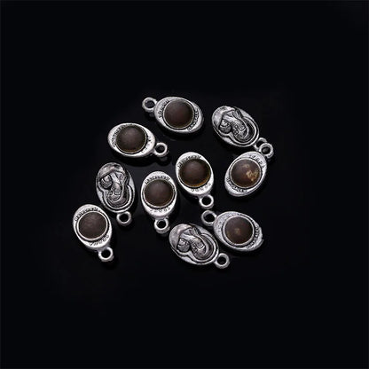 10 pieces of religious peace dove pendant jewelry making DIY handmade crafts