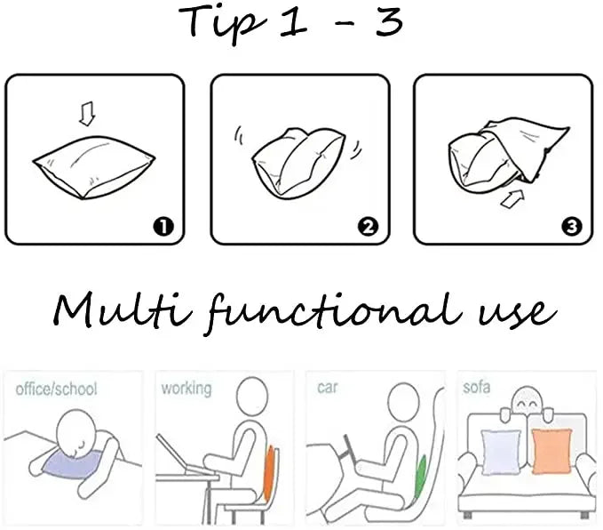 Black geometric pillowcase, linen cushion cover, office home décor sofa pillowcase, cushion cover 45x45