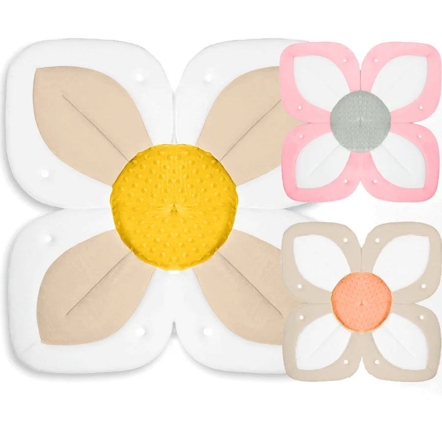 Baby Bath - Flower Baby Bath Pad Infant Bathtub Mat for Bathtub Tub Sink