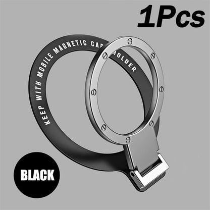 Cell Phone Ring Holder Stand Finger Grip Degree Rotation Kickstand Compatible iPhones Wireless charging