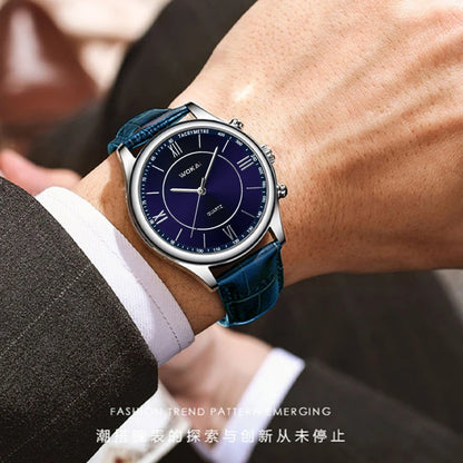 New 2023wokai business watch Quartz sports watch leisure belt men's watch men's watch